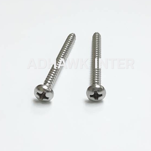 adhawk-สกรูเกลียวปล่อย-zinc-หัวกลมph-เบอร์-7-3-9-mm