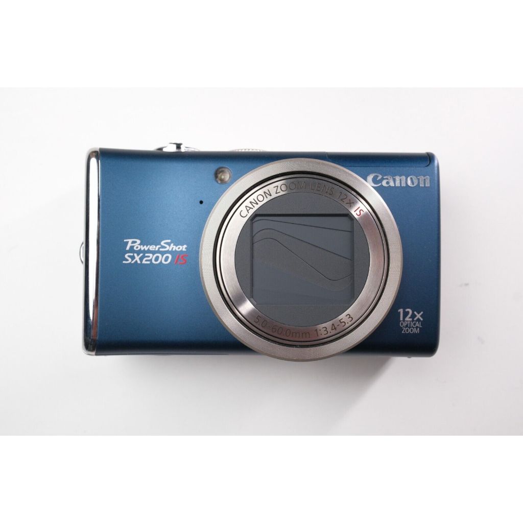 Canon PowerShot SX200 IS - 12.1 MP, Zoom Optique 12x, écran 3" - Rouge - Occasion