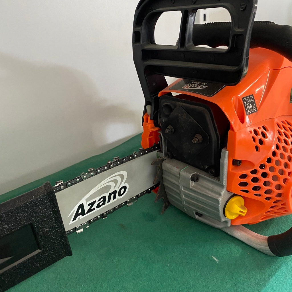 AZANO เลื่อยยนต์ เลื่อยโซ่ เลื่อยเครื่องตัดไม้ บาร์ 11.5 นิ้ว 0.7HP AZ ...