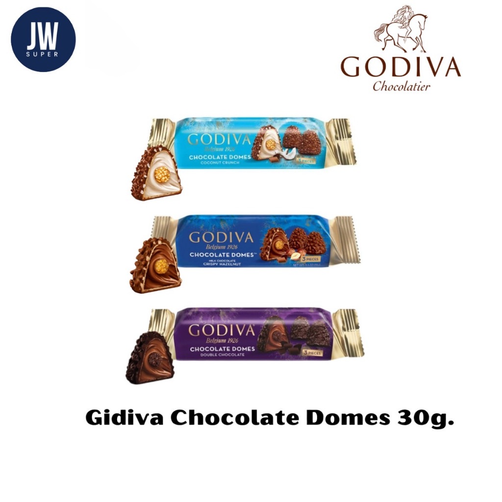 GODIVA Chocolate Domes โกดิวา ช็อคโกแลตสอดไส้ นำเข้าจากประเทศตุรกี ขนาด