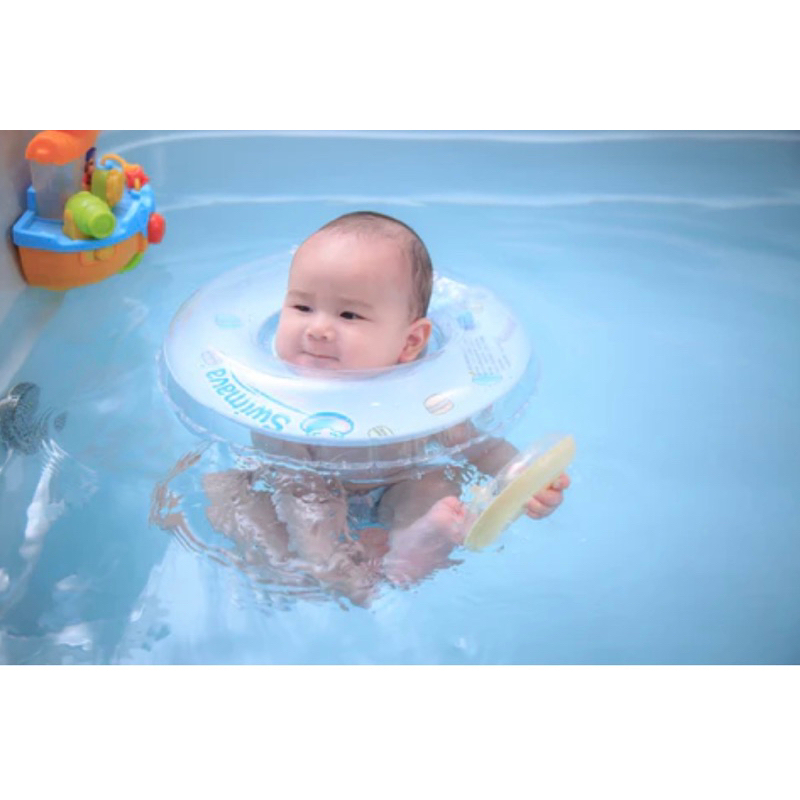 ห่วงสวมคอว่ายน้ำ Swimava G1 Starter Baby Neck Float มือ 1 สภาพมือ 1 ...