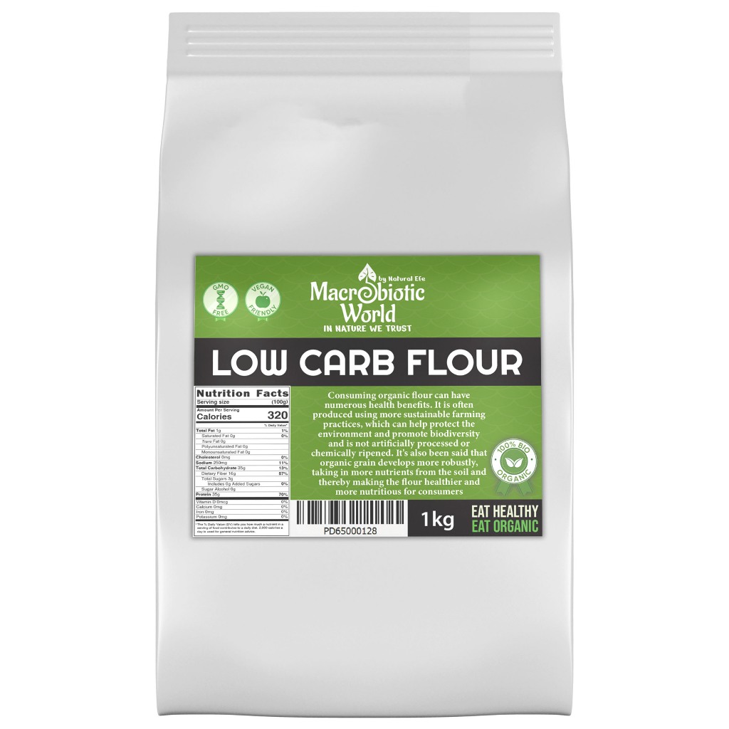 Organic/Bio Low Carb Flour | แป้งโลว์คาร์บ | Shopee Thailand