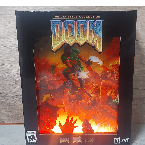 DOOM: The Classics Collection Collector's Edition PS4 (Limited Run ...