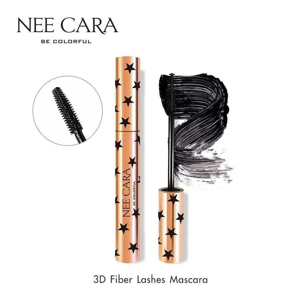 มาสคาร่า-nee-cara-mascara-3d-fiber-lashes-นีคารา-ทรีดี-ไฟเบอร์-n190