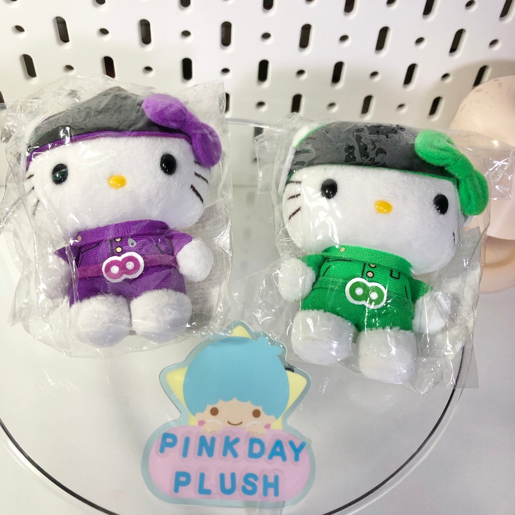 พวงกุญแจตุ๊กตาคิตตี้เรนเจอร์ Hello Kitty x Ranger Sanrio keychain Plush ...