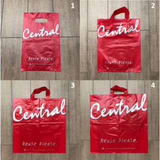 ถุง ถุงพลาสติก แบรนด์ Central ของแท้ เนื้อถุงคือดีมาก มาจาก เซนทรัล ลายสวยมาก แนะนำ ใส่ของขวัญ ใส่เสื่้อ ใส่รองเท้า