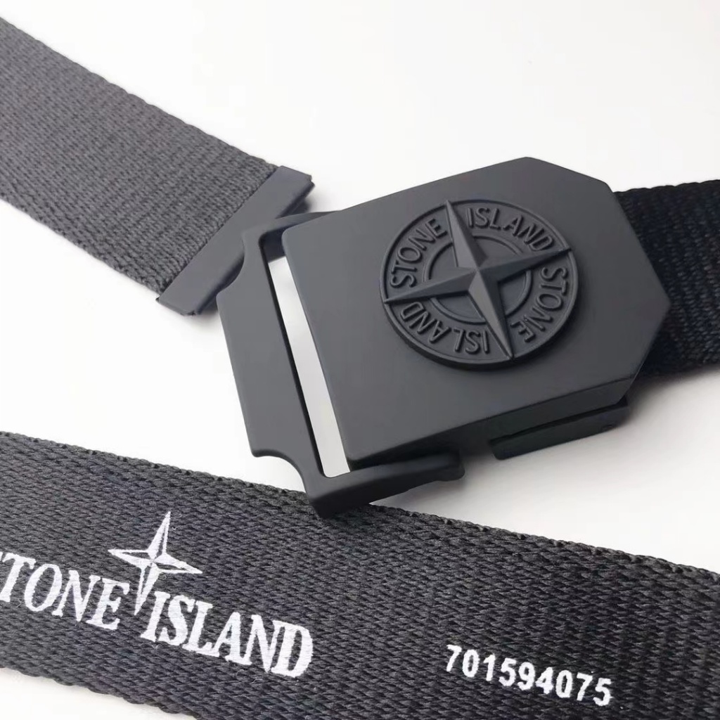 เข็มขัดเดินป่า-stone-island-belt-ของแท้-เข็มขัดผ้า-เข็มขัดแห้งไว