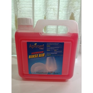 น้ำยา(แวววาว)เคลือแห้งสำหรับเครื่องล้างจานอัตโนมัติ Apirom RINSE AID 1000 ml