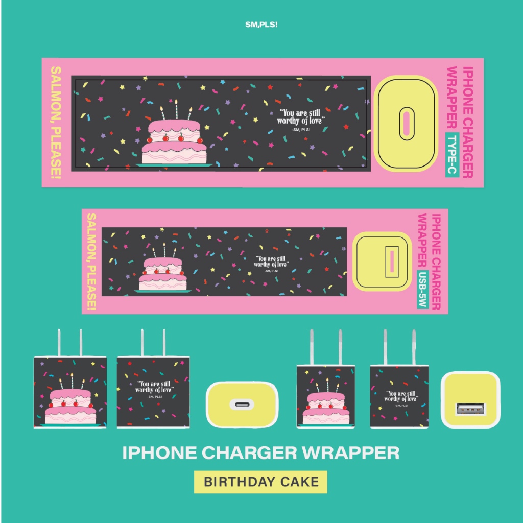 New Arrival! ⭐️ : Charger wrapper TYPE-C/USB-5W (FriendShip dump) สติก ...