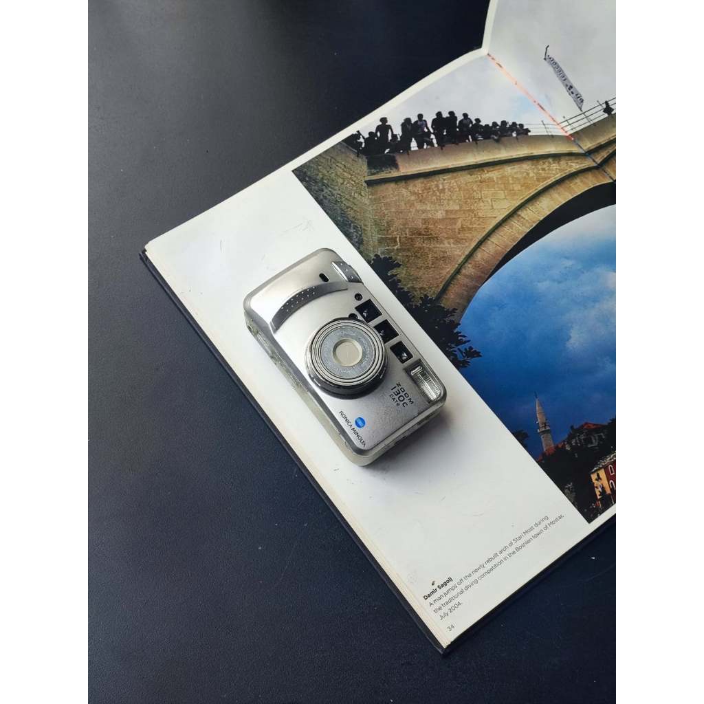 กล้องคอมแพค Konica Minolta 130c zoom date Shopee Thailand