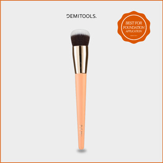 #002 แปรงรองพื้น หัวกลม คาบูกิ - Round Foundation Brush