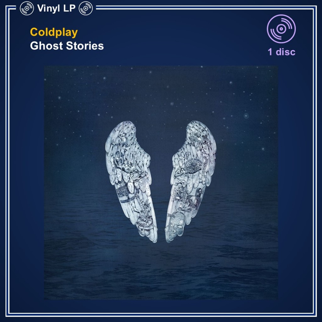 [ ออก E-Tax ได้ ] [แผ่นเสียง Vinyl LP] Coldplay - Ghost Stories [ใหม่ ...