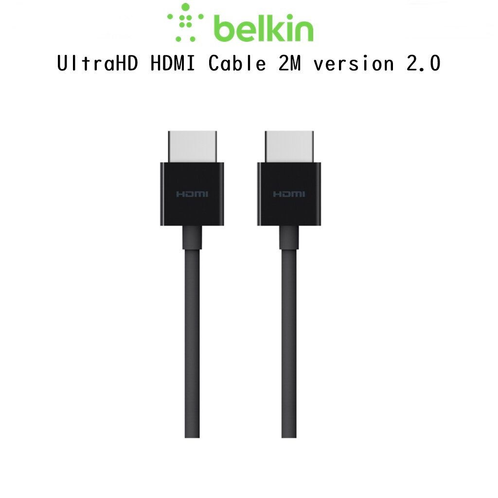 belkin-ultra-hd-hdmi-cable-2เมตร-version-2-0-hdtv-4k-60hz-4096x2160-ของแท้100