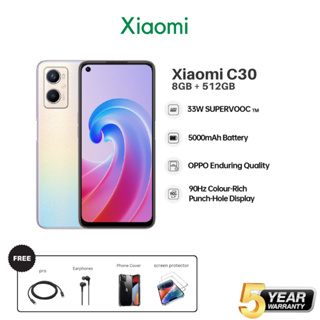 Xiaomi C30 สมาร์ทโฟน RAM 6GB ROM 128GB 5.7 | แบตอึด 5000mAh อุปกรณ์ครบ แถมเคสใส ฟิล์มกระจก พร้อมส่งจากไทย