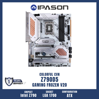 COLORFUL MAINBOARD (เมนบอร์ด) รุ่น BATTLE-AX Z790M-PLUS D5 V20 (M.2*3 PCIE 5.0) รับประกัน 1 ปี โดย IPASON