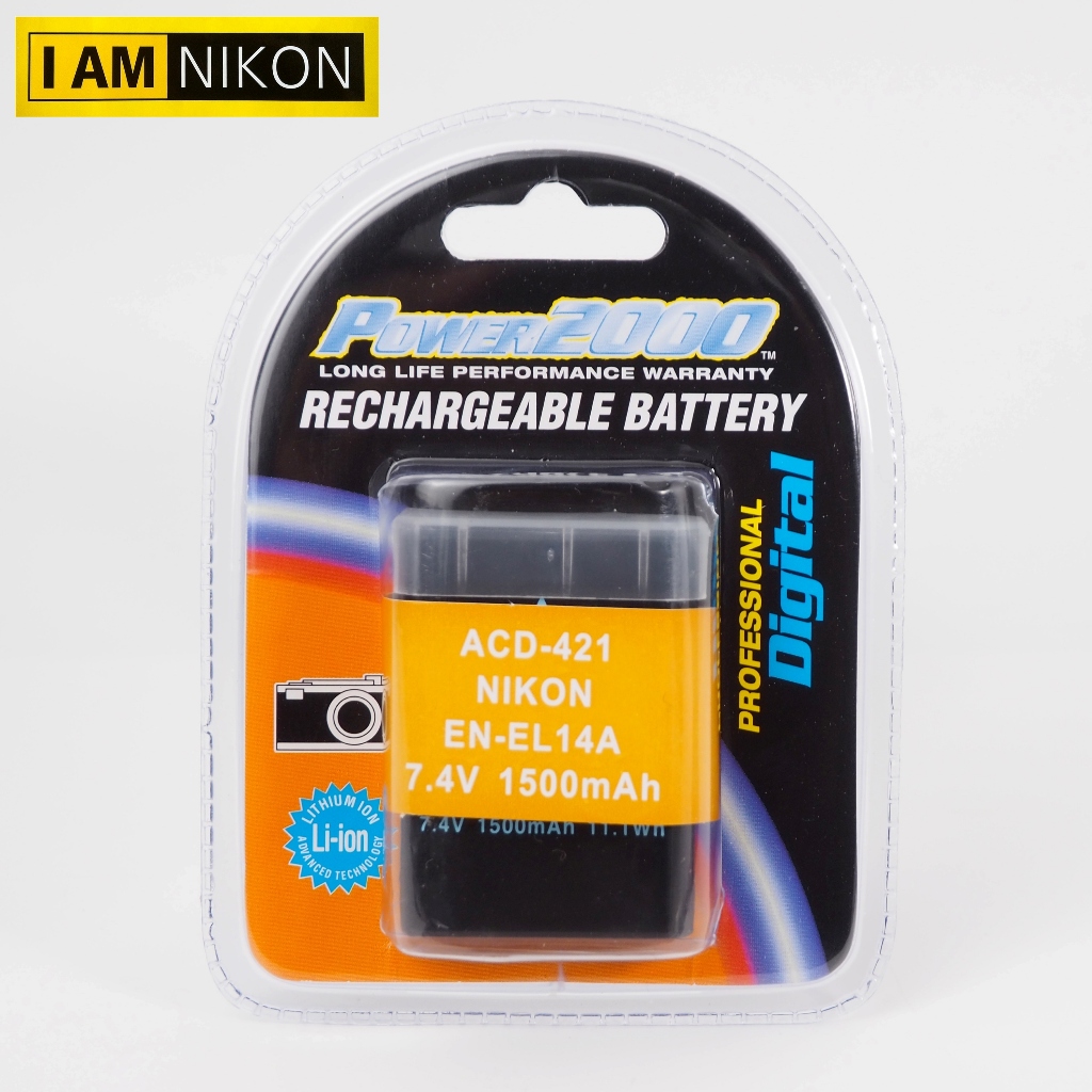 2x CELLONIC® Batterij compatibel met Nikon D5600 D5500 D5300 D5200