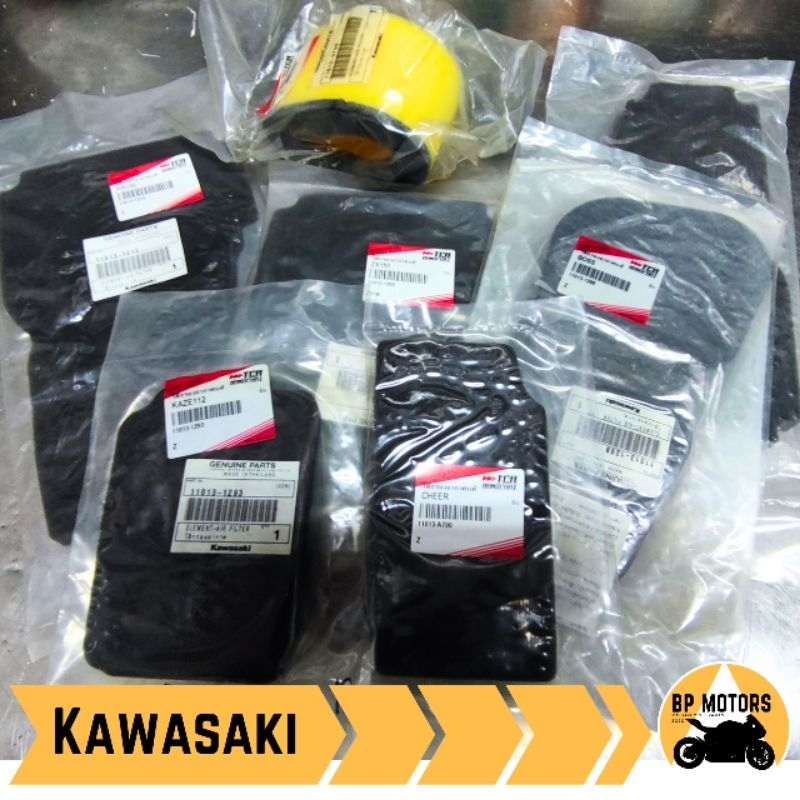 ไส้กรองอากาศแท้-kawasaki-boss-ksr-kl-gto-kaze-zx-cheer-d-tracker