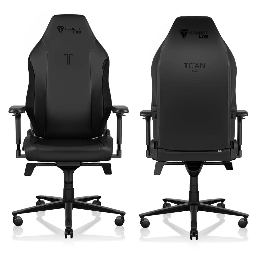 Secretlab รุ่น TITAN Evo เบาะหนัง Hybrid NEO สีดำ (Black) เก้าอี้สีดำ เก้าอี้เกมมิ่งเพื่อสุขภาพ Ergonomic E-Sport