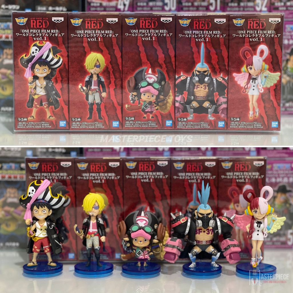 World Collectable Figure (WCF) Film Red Vol.1 วันพีซ ฟิล์มเรด ฟิกเกอร์ ...