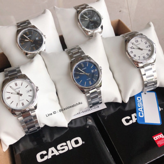 นาฬิกา CASIO ของแท้ cmg ประกันศูนย์  รุ่น MTP-1302D-1A1 / MTP-1302D-1A2 / MTP-1302PD-2A / MTP-1302D-7A / MTP-1302D-7B