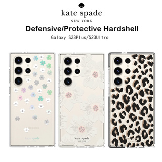 Kate Spade New York Protective/Defensive Hardshell เคสกันกระแทกเกรดพรีเมี่ยม เคสสำหรับ Galaxy S23Plus/S23Ultra