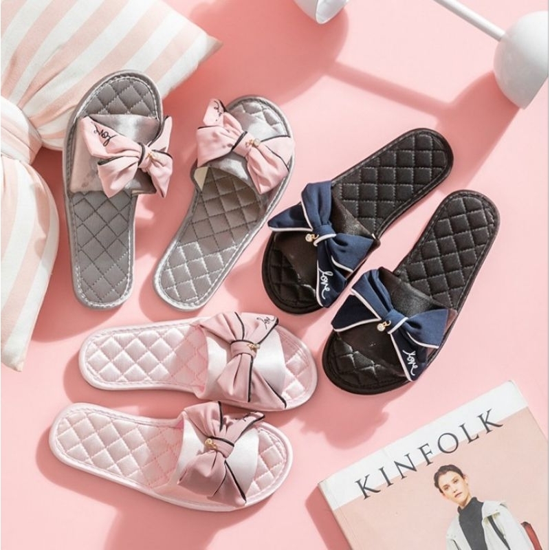 Satin slippers deals