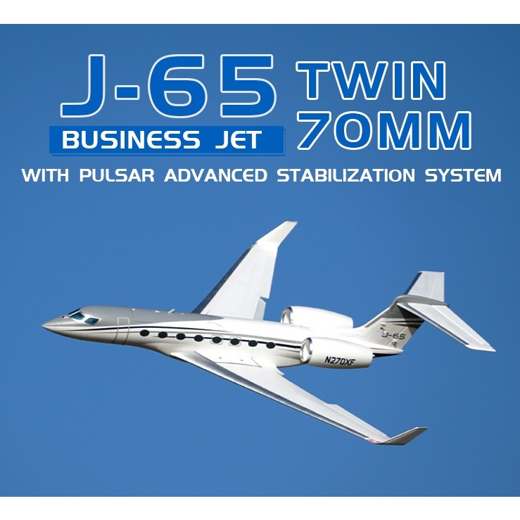 เครื่องบินเจ็ท Xfly J-65 Twin 70mm EDF Business Jet | Shopee Thailand