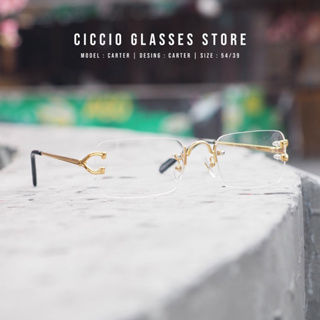 CICCIO | Rimless แว่นไร้กรอบ Model : CARTER