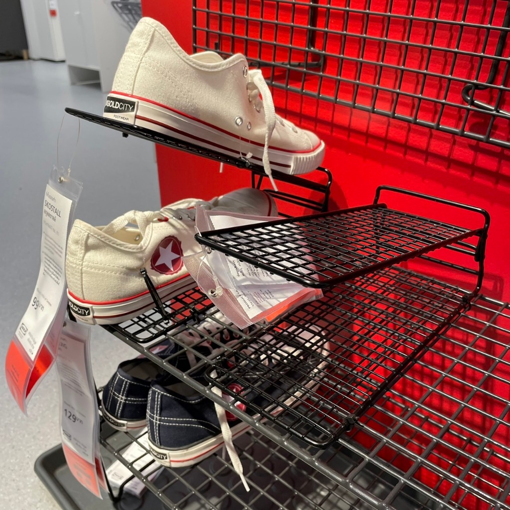 ที่จัดเก็บรองเท้า ชั้นวางรองเท้า อิเกีย Shoe Organiser SKOSTALL IKEA