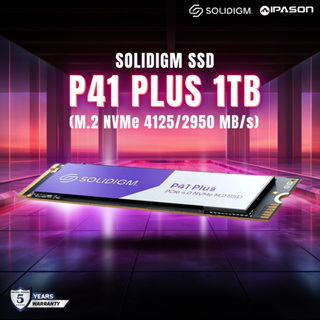 Solidigm SSD เอสเอสดี รุ่น P41 Plus 1TB (4125/s PCIe 4.0x4/ M.2 2280) รับประกัน 5 ปี โดย IPASON