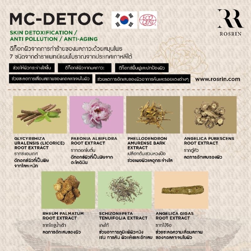 MC-DTOC (0.25%) ช่วยต่อต้านผิวจากมลภาวะต่างๆ ลดการอักเสบของผิวและลดการ ...