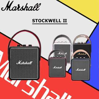 💫12.12💫ของแท้ 100% มาร์แชลลำโพงสะดวกMarshall Stockwell II Portable Bluetooth audioThe Speaker Black IPX4Wate