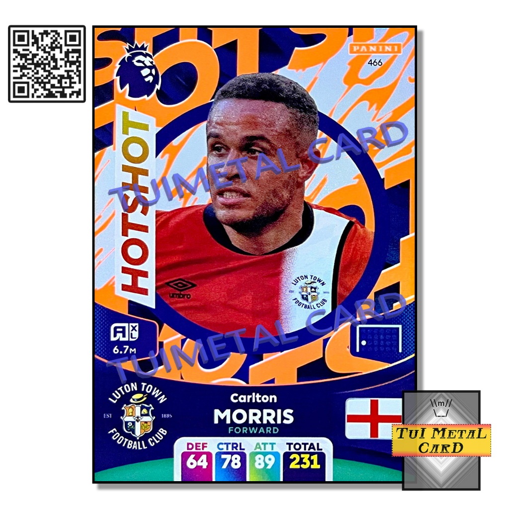 PANINI PREMIER LEAGUE 2024 ADRENALYN XL DYNAMO / HOTSHOT การ์ดสะสม