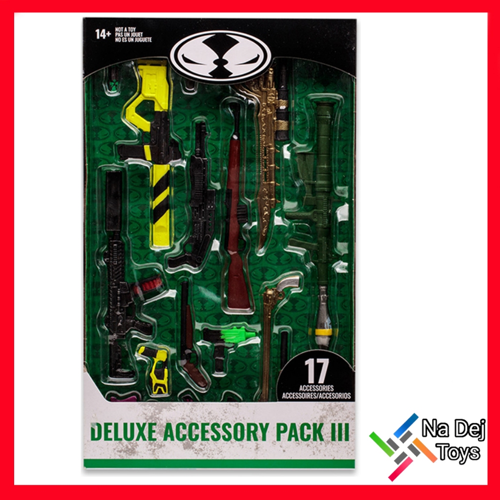 Deluxe Accessory Weapons Pack 3 McFarlane Toys 7" Figure ชุดอาวุธสำหรับฟิกเกอร์ แมคฟาร์เลนทอยส์