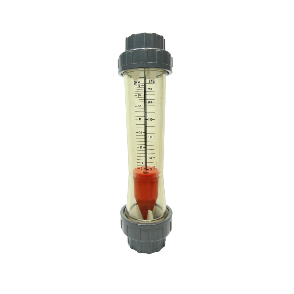 Z-5050 Flow meter Rotameter 1.5 นิ้ว, 2 นิ้ว วัดน้ำ ของเหลว ทนกัดกร่อน ...