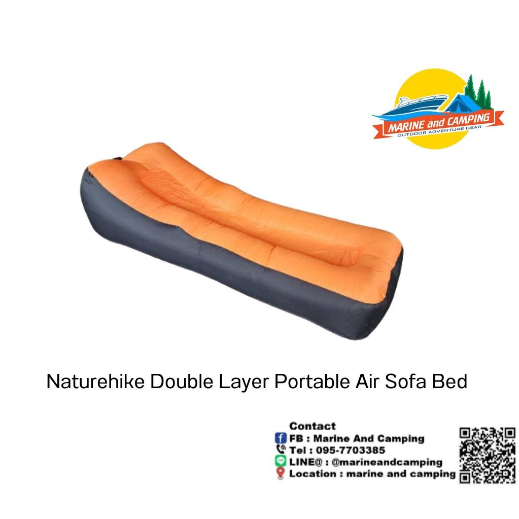 Naturehike 20FCDDouble Layer Portable Air Sofa Bed Shopee Thailand