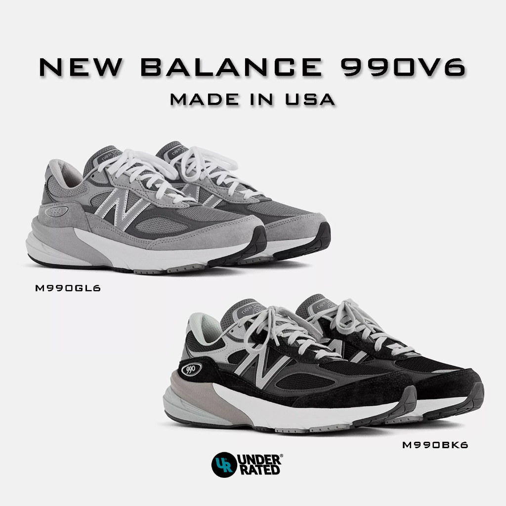 Grey and black store new balance 990