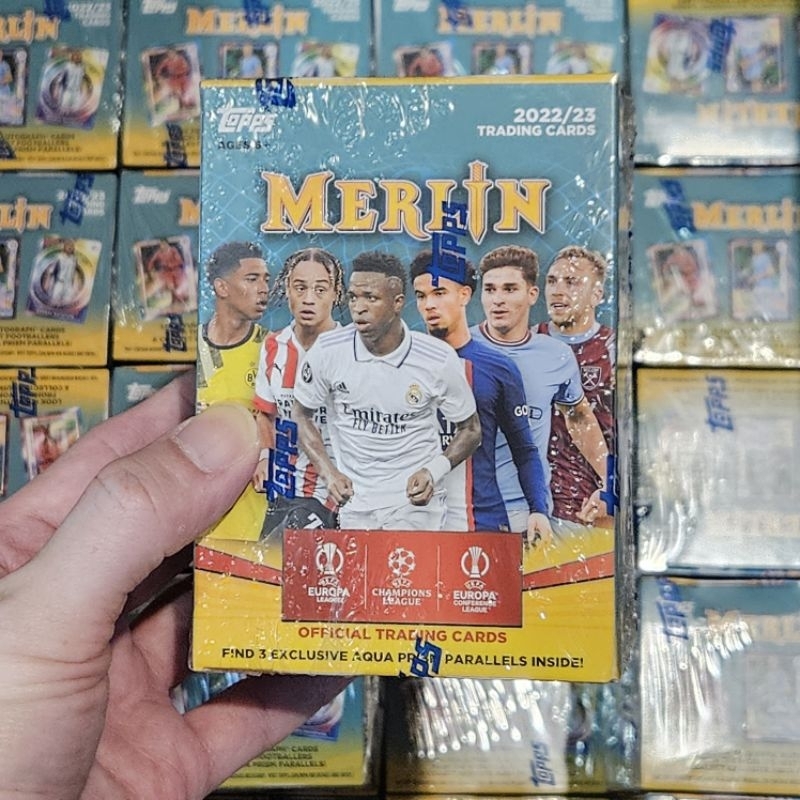 กล่องการ์ด Topps Merlin Blaster Box ปี 2022 1กล่อง | Shopee Thailand