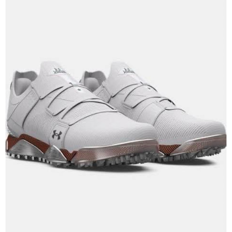 Under Armour Mens UA HOVR Tour Spikeless Golf Shoes Gray 3025069102