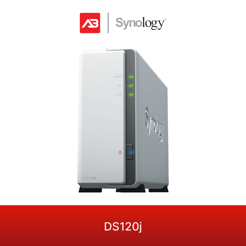 Synology NAS 1-bay DiskStation รุ่น DS120j/DS124 (เลือกรุ่นได้ ...