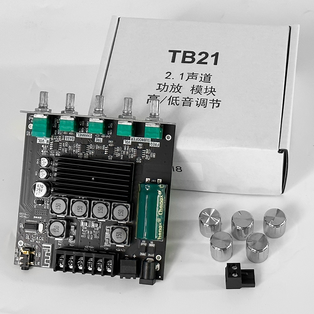 Wuzhi ZK-TB21/MT21/502MT Miniเครื่องขยายเสียงบลูทูธ5.0ซับวูฟเฟอร์ ...