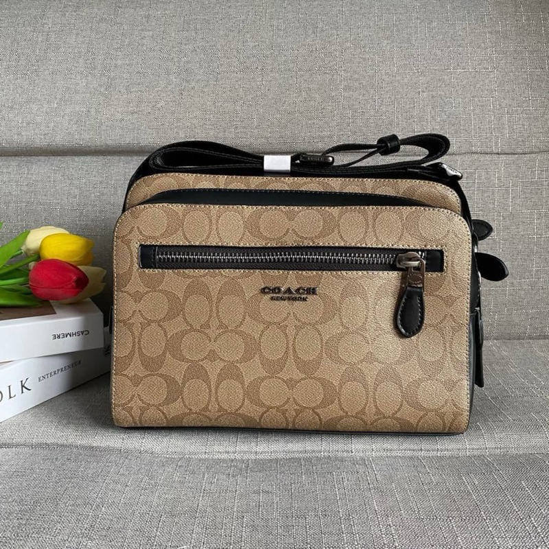 COACH WEST CAMERA BAG IN SIGNATURE (91485) Shopee Thailand