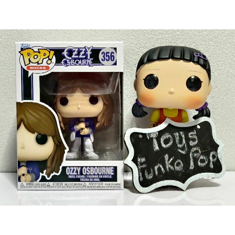 Funko Pop! Rocks – Ozzy Osbourne N°323 – Édition Exclusive, Vinyle Neuf