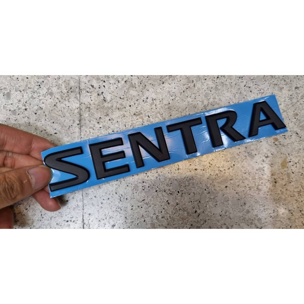 โลโก้ตัวอักษร เชนทรา นิสสัน มีกาวพร้อมติดตั้ง NISSAN SENTRA 2008 - 2012 ...