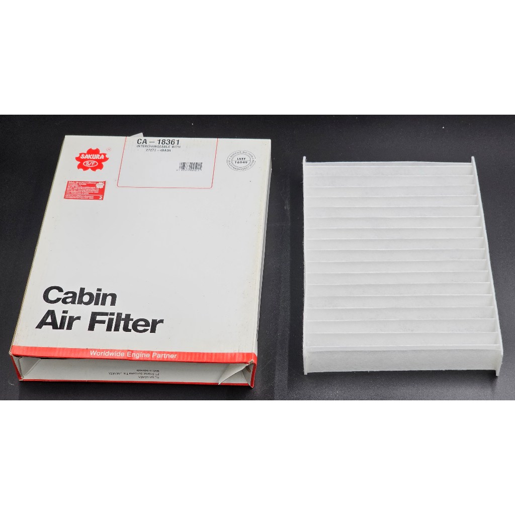 กรองปรับสภาพอากาศ/กรองแอร์ Cabin Air Filter NISSAN XTrail เครื่อง 2.0