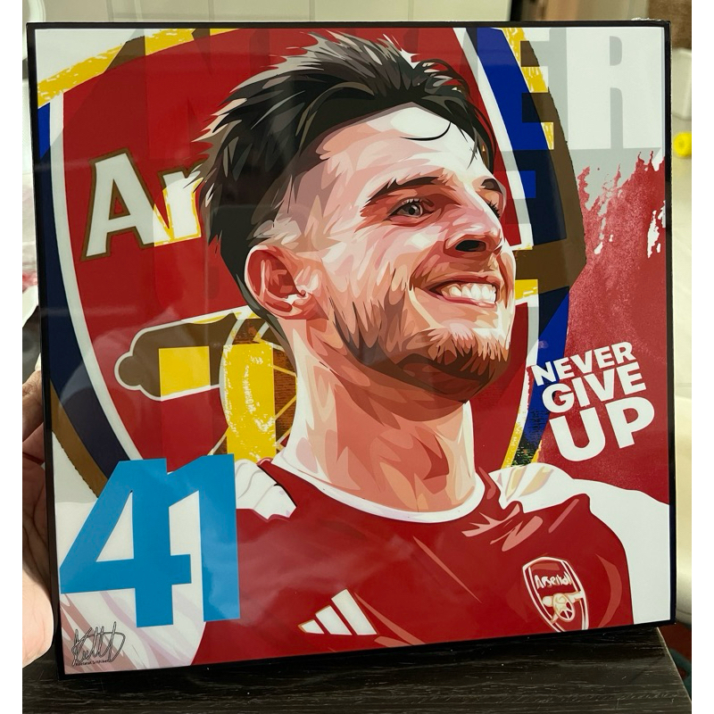 Declan rice กรอบรูปมีที่แขวน พร้อมติดตั้ง | Shopee Thailand
