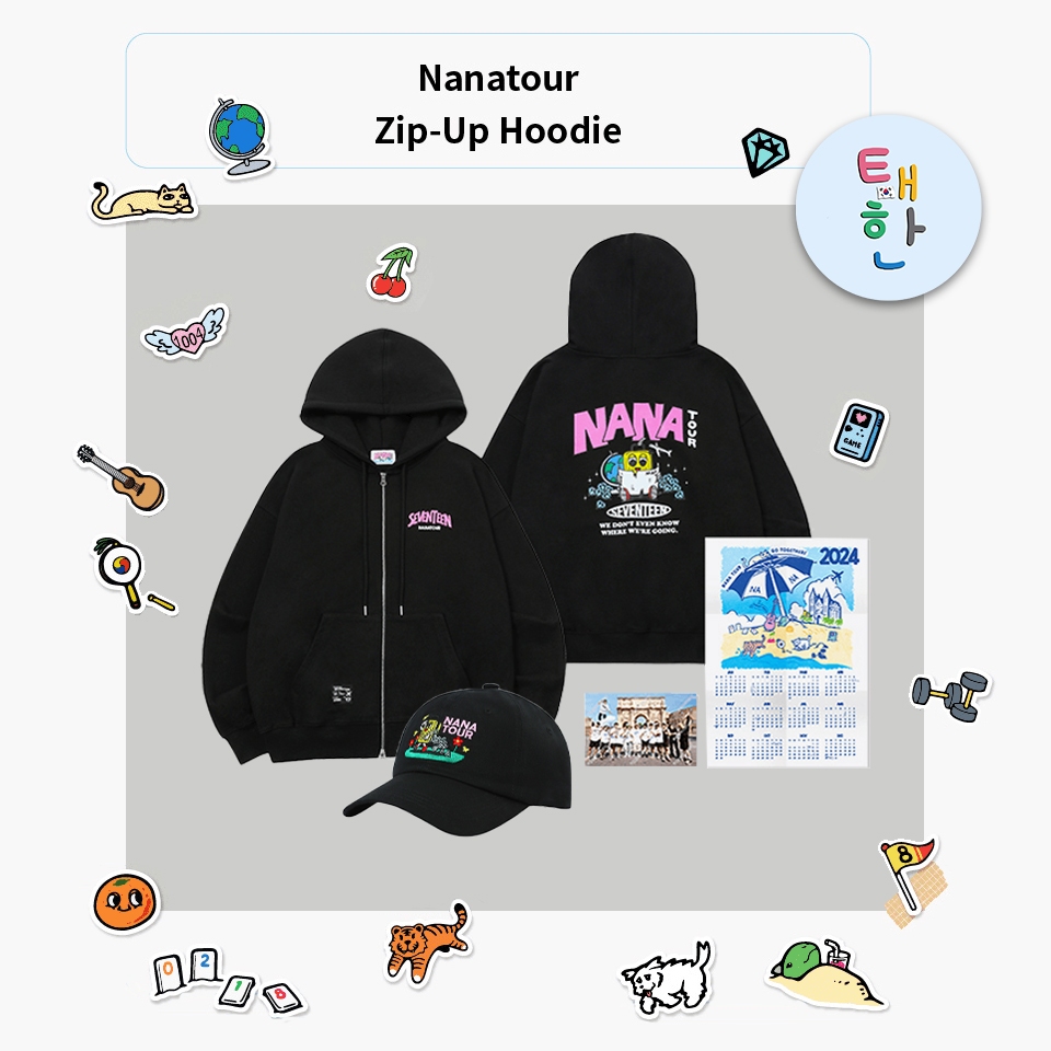 SEVENTEENセブチナナツアーフーディパーカーLサイズ