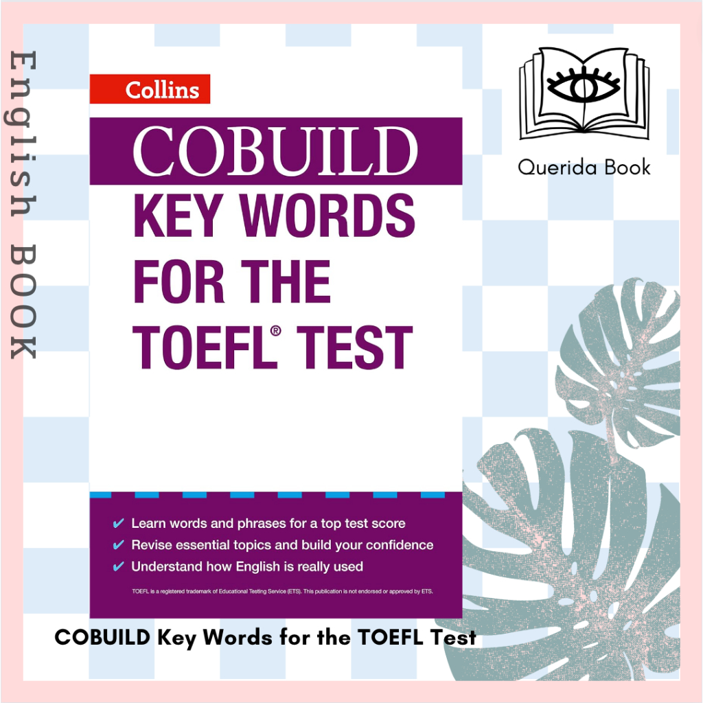 [Querida] หนังสือเตรียมสอบ COBUILD Key Words for the TOEFL Test