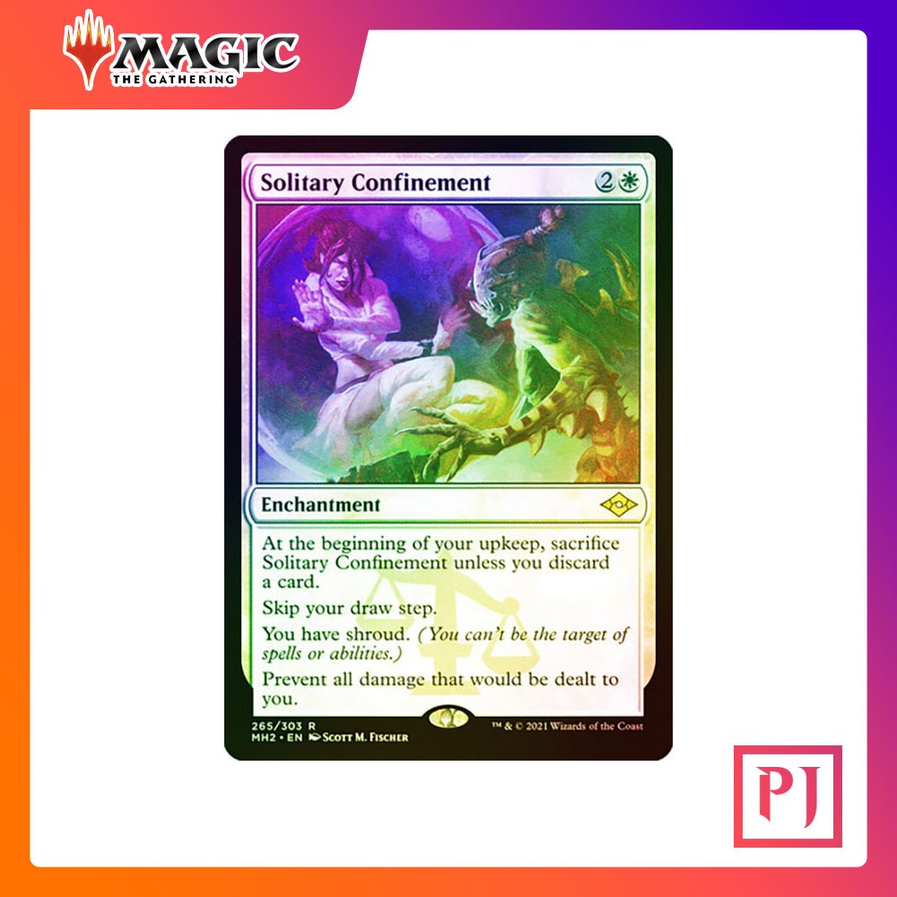 [MTG] Solitary Confinement (Foil Etched) [MH2] [WHITE] [RARE] [FOIL