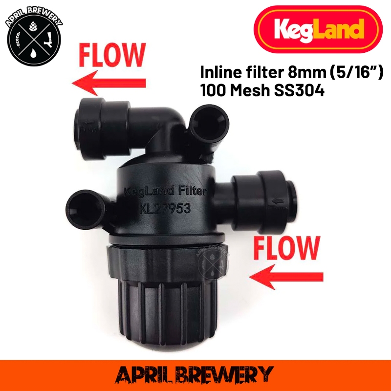 KL27953 duotight Inline filter 8mm (5/16″) 100 Mesh SS304 ตัวกรอง ใช้